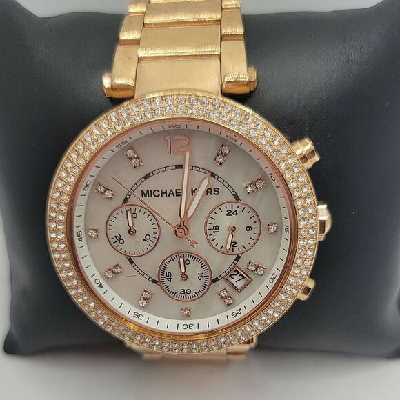 Michael Kors MK5491 Women's Stainless Steel Analog Dial Quartz Wrist Watch AM216 - Picture 1 of 11